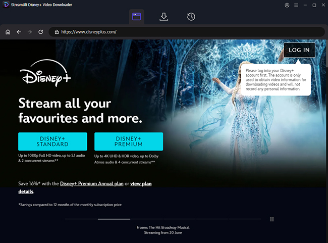 sign in disney plus account within streamult