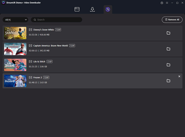 view disney plus downloads on laptop