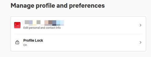 click profile lock in netflix