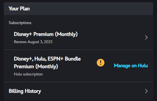 check disney plus subscription