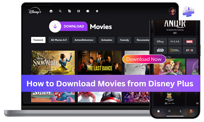 download movies on disney plus