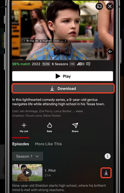 download netflix movies for offline viewing