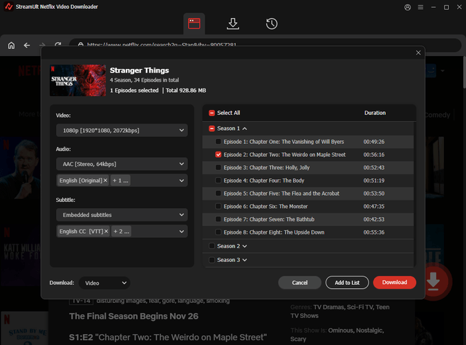 download stranger things season 5 on netflix