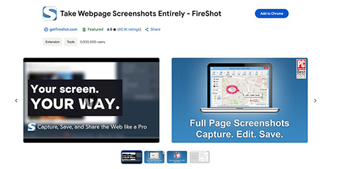 fire shot chrome extension