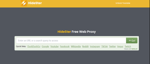 hiderster homepage