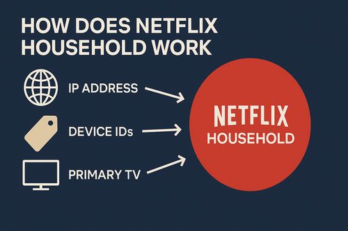 how does netflix determine household