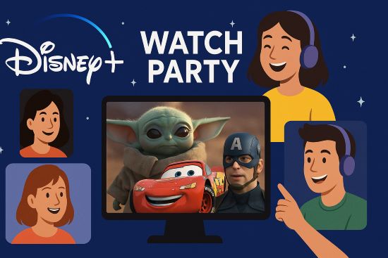 how to use disney plus watch party