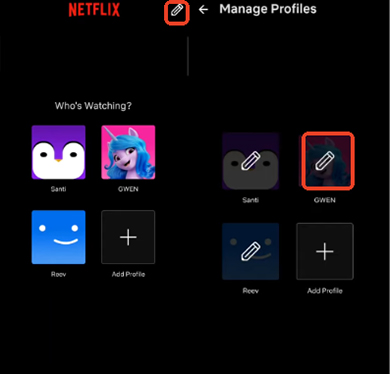 share netflix with family and create new profile