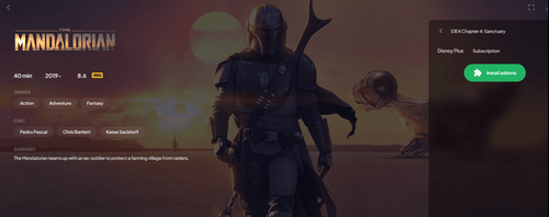 mandalorian on strem