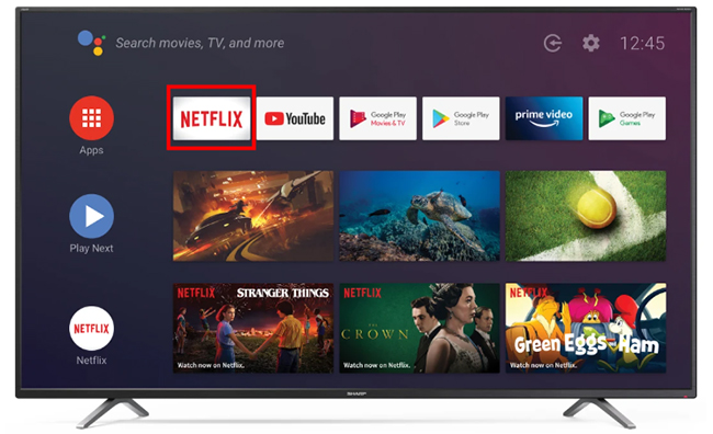 watch netflix on sharp aquos tv