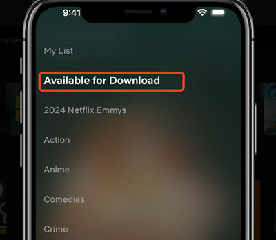 netflix available for download on iphone