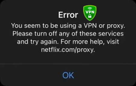 netflix blocking vpn error