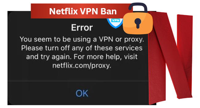 netflix vpn ban