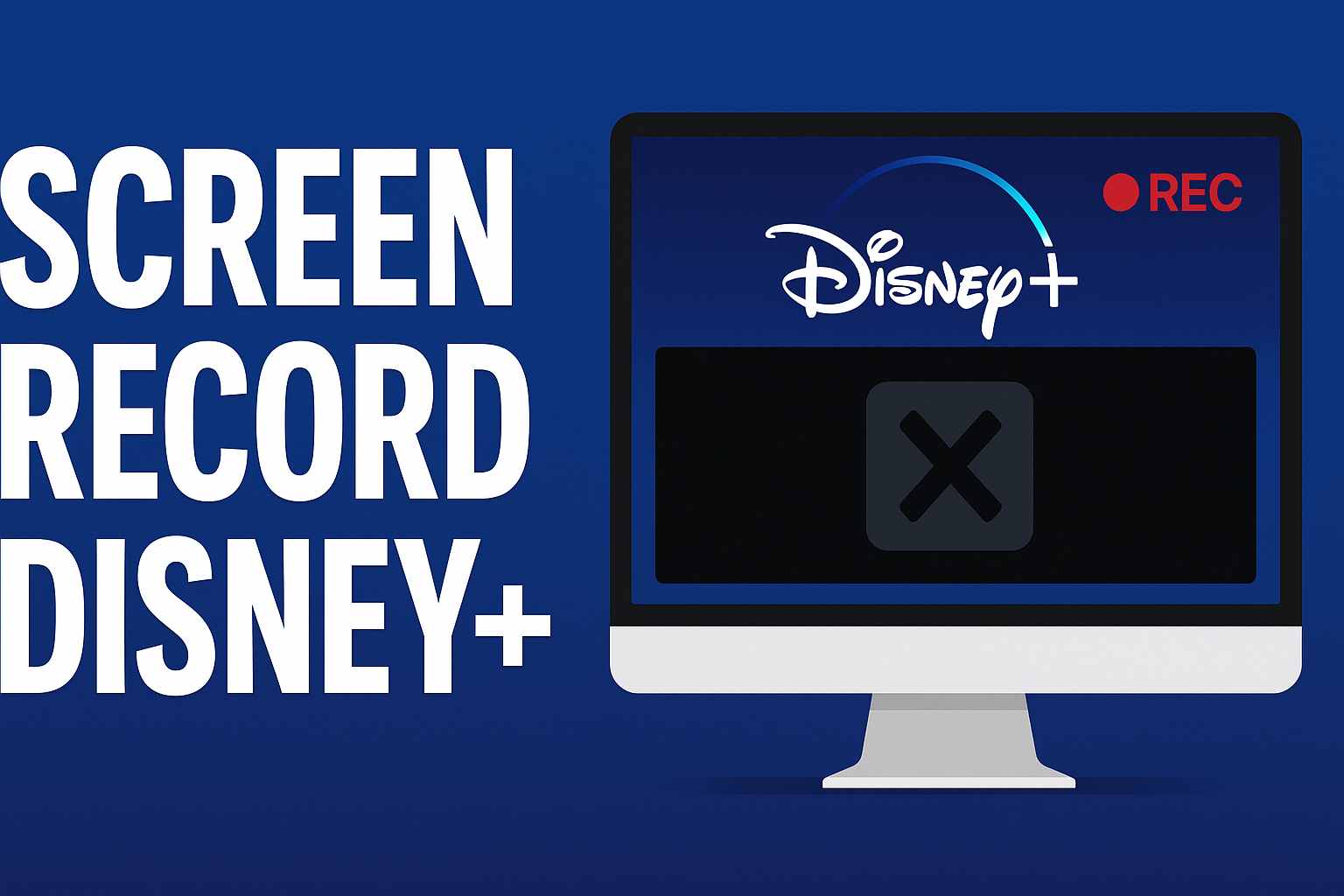 screen record disney plus