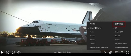 get subtitles on netflix on desktop
