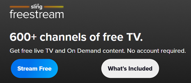 sling freestream