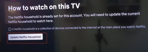 update netflix household
