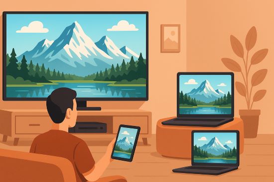 watch netflix on big screen